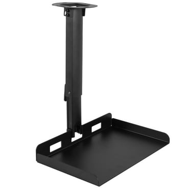 VIVO Black Universal Ceiling Extending Projector Tray, Height Adjustable