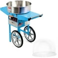 thumbnail image 1 of VIVO Blue Electric Commercial Cotton Candy Machine/Floss Maker w/ Bubble Shield, 1 of 8