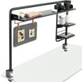 thumbnail image 1 of VIVO Clamp-on 50" Desktop Shelving System with Magnetic Memo Board, 1 of 8