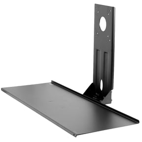 VIVO Computer Keyboard & Mouse Platform VESA Mount Attachment 25.5” x 8" Tray