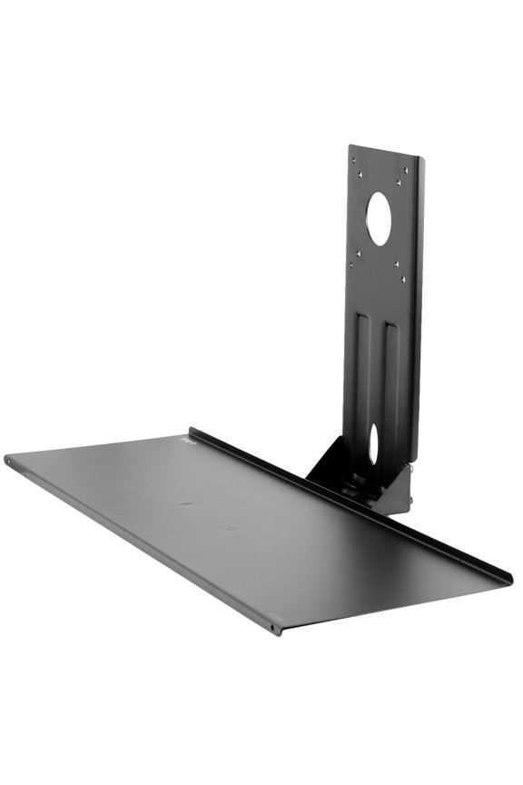 Computer Keyboard & Mouse Platform VESA Mount Attachment 25.5” x 8" Tray