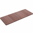thumbnail image 1 of VIVO Dark Walnut 60 x 24 inch Universal Table Top for Sit to Stand Desk Frames, 1 of 8