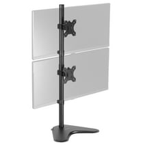 VIVO Dual LCD Monitor Vertical Stand Mount, Fits 2 Ultrawide Screens up to 34"