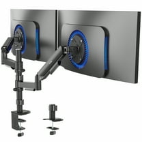 VIVO Dual Monitor Mechanical Spring Sit-Stand Desk Mount for 2 Screens up to 32"