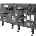 thumbnail image 1 of VIVO Dual Steel Clamp-on 60" x 24" Desktop Pegboard, Magnetic Privacy Panel, 1 of 9