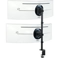VIVO Dual Ultrawide Monitor Desk Mount, Adjustable Stand for 2 Screens