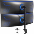 thumbnail image 1 of VIVO Dual Ultrawide Monitor Desk Mount, Stand for 2 Computer Screens up to 49", 1 of 8