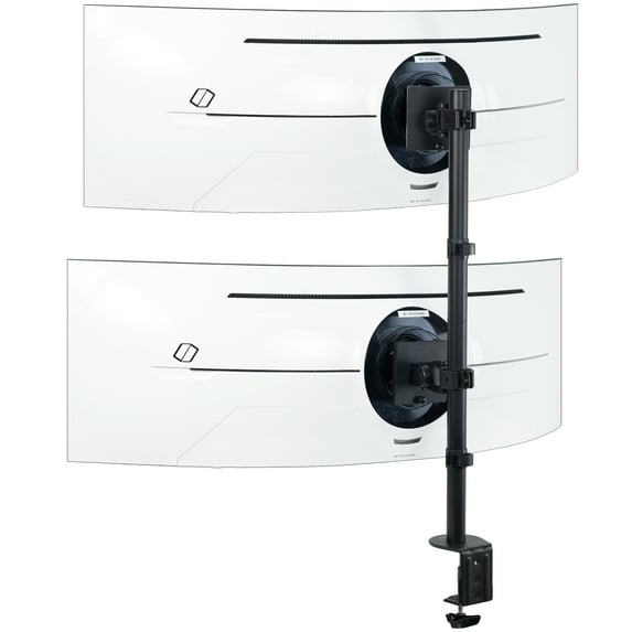 VIVO Dual Ultrawide Monitor Desk Mount, Stand for 2 Computer Screens up to 49"