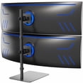 thumbnail image 1 of VIVO Dual Ultrawide Monitor Desk Stand, Mount for 2 Computer Screens up to 49", 1 of 8