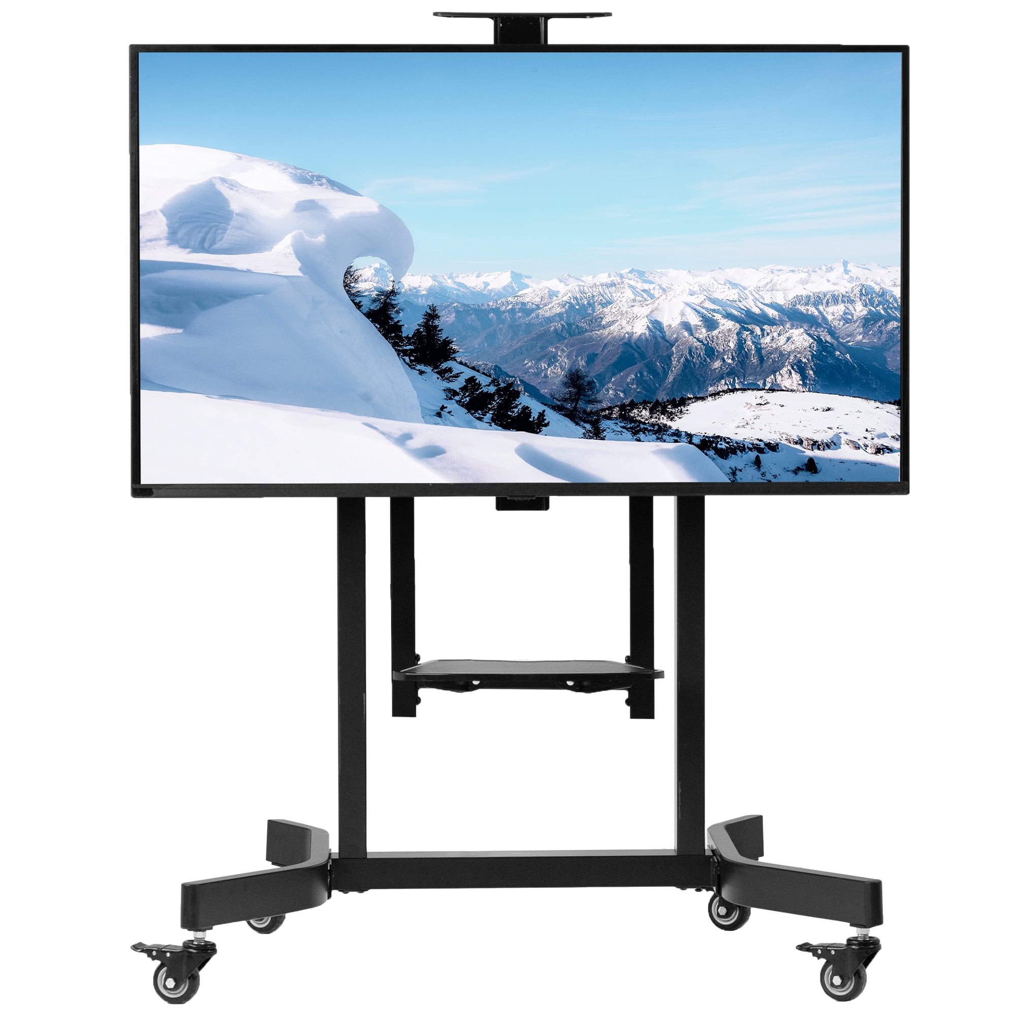 VIVO Electric Mobile Large TV Mount Cart Stand, Fits 55" to 100" Flat