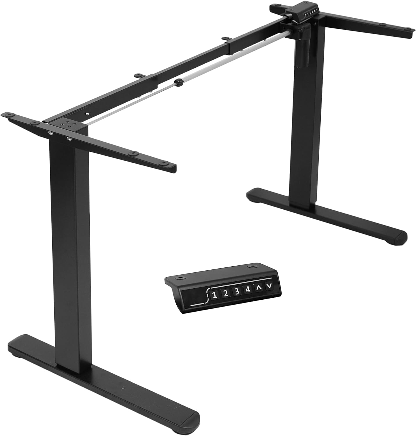 VIVO Electric Stand Up Desk Frame Workstation with RearSet Legs, Frame