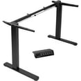VIVO Electric Stand Up Desk Frame Workstation with RearSet Legs, Frame