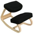 thumbnail image 1 of VIVO Ergonomic Wooden Rocking Kneeling Chair, Rocker Stool for Home & Office, 1 of 5