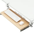 thumbnail image 1 of VIVO Extra Sturdy Clamp-on Computer Keyboard and Mouse Under Desk Slider Tray, 1 of 8