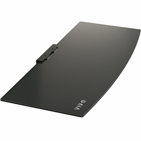 VIVO Floating Wall Mount 24" Tempered Glass Shelf for DVD Player, Game System, Audio