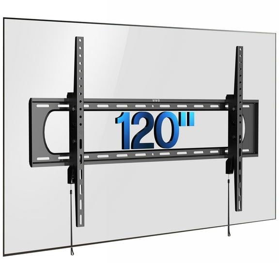 VIVO Heavy Duty Tilting TV Wall Mount for up to 120" Curved and Flat Screens