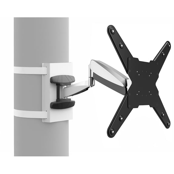 VIVO Height Adjustable Exposed Column Pneumatic Mount for 40" to 70" TV Screen