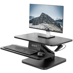 VIVO Height Adjustable Standing Desk Gas Spring Riser 25" Tabletop Sit Stand