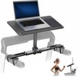 thumbnail image 1 of VIVO Height Adjustable Tilting Laptop Desk for Treadmills, Wooden Notebook Tray, 1 of 8