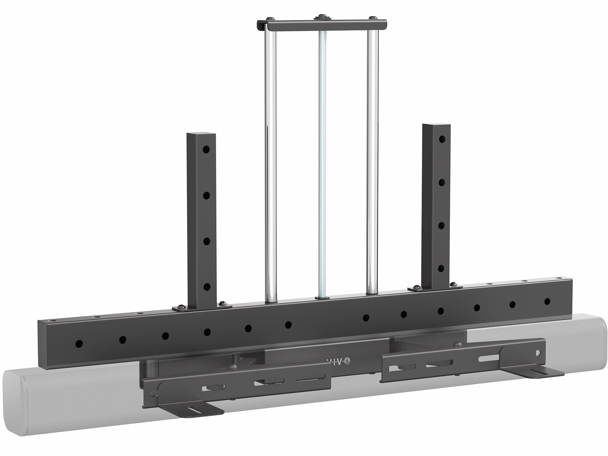 VIVO Height and Depth Adjustable Soundbar Bracket Mount for Wall Mounted TV