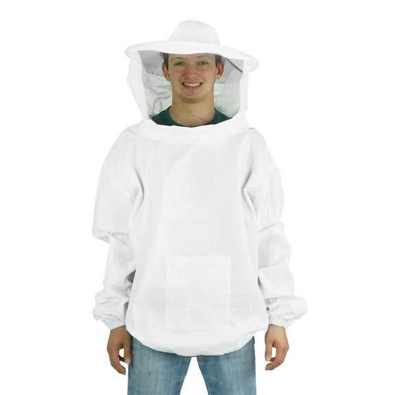 VIVO X-Large Beekeeping Bee Keeping Suit, Jacket, Pull Over, Smock with Veil XL