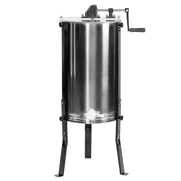 VIVO Large Two 2 Frame Stainless Steel Honey Extractor (BEE-V002)