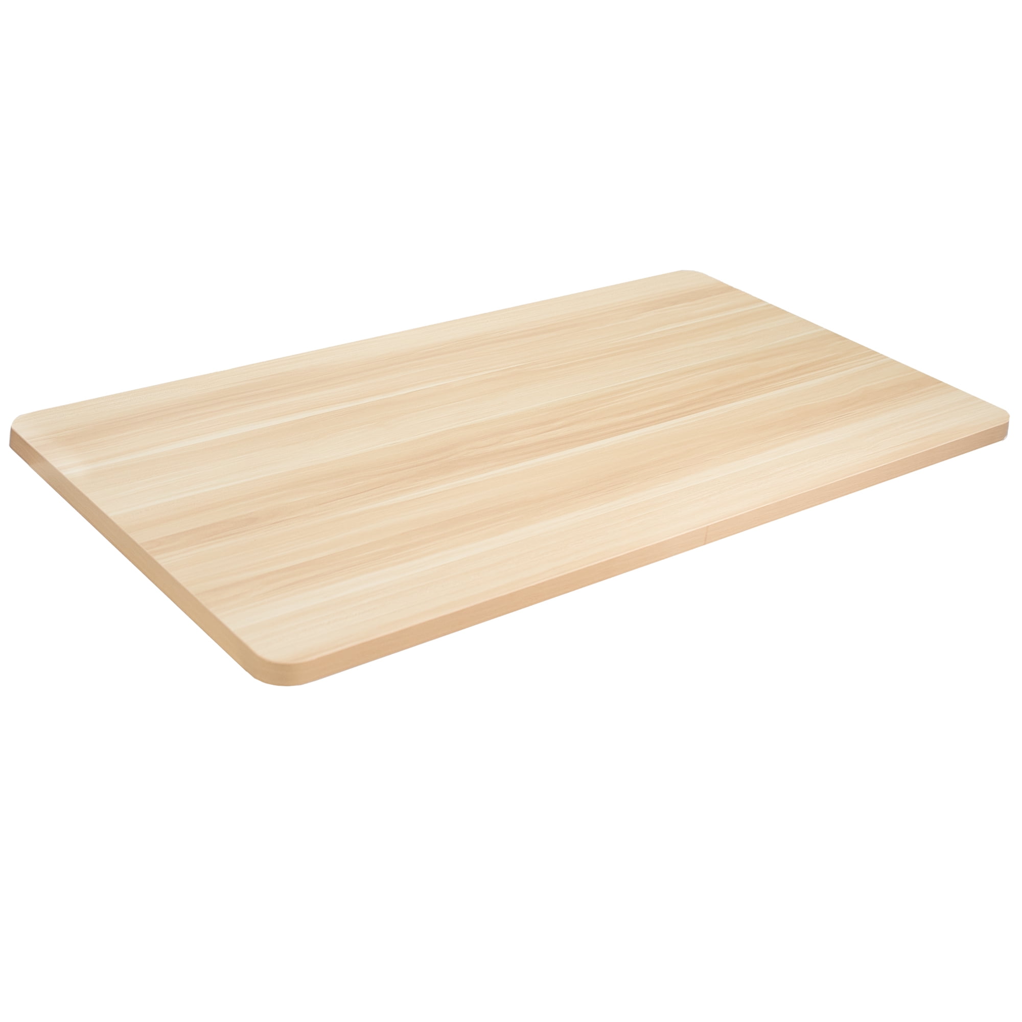 Light Wood Rectangular Computer Desk Table Top