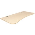 thumbnail image 1 of VIVO Light Wood 63" x 32" Table Top for Adjustable Standing Desk Frames, 1 of 5