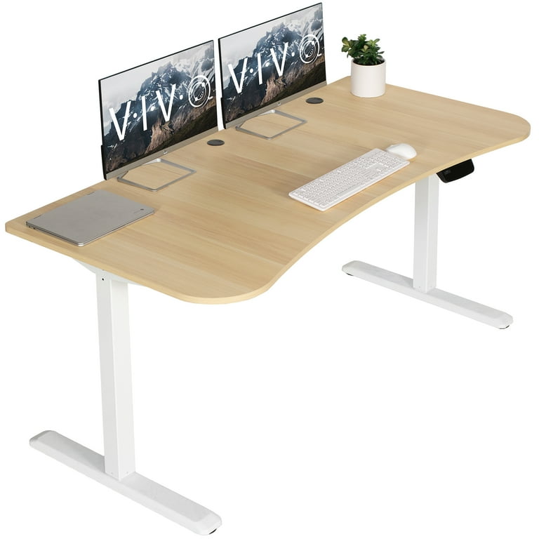 Lacoo 43 Inches Electric Standing Desk Adjustable Height Office