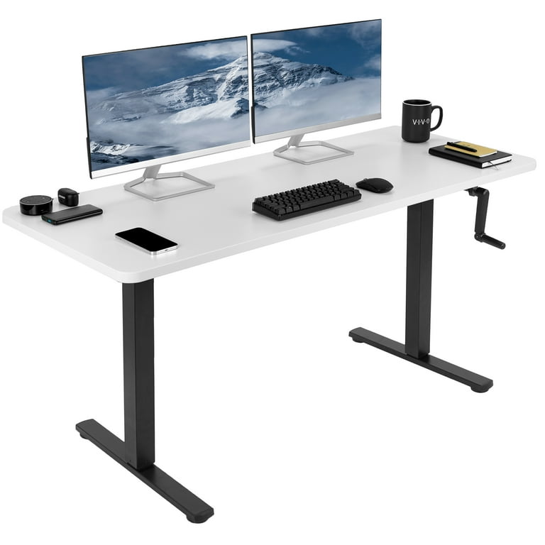 VIVO Manual 60” x 24” Stand Up Desk