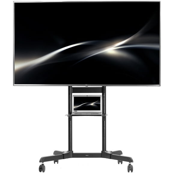 VIVO Mobile TV Cart for 55" to 100" LCD LED Plasma Flat Panel Stand w/Wheels