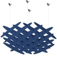 thumbnail image 1 of VIVO Navy Blue Acoustic Ceiling Waffle Panel, 1 of 8
