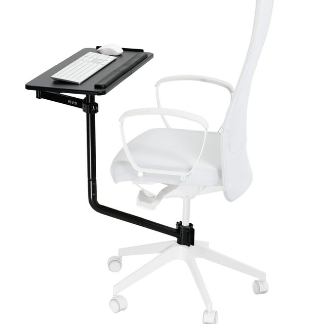 VIVO Office Chair Mounted 26 x 12 inch Full Motion Keyboard and Mouse