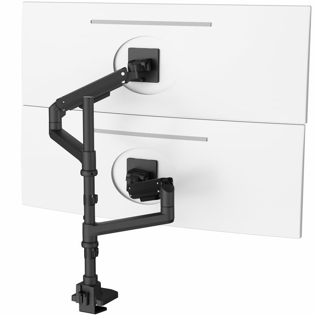VIVO Pneumatic Arm Dual Ultrawide Monitor Tall Desk Mount for Screens