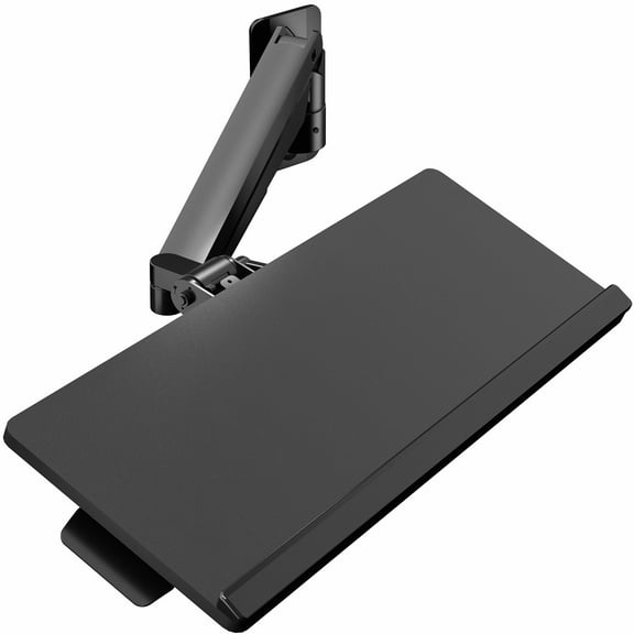 VIVO Pneumatic Heavy Duty Wall Mounted 24 inch Keyboard Tray