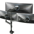 thumbnail image 1 of VIVO Pneumatic Triple Ultrawide Computer Monitor Desk Mount for Screens upto 49", 1 of 8