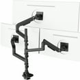 VIVO Pneumatic Triple Ultrawide Monitor Tall Desk Mount for Screens up