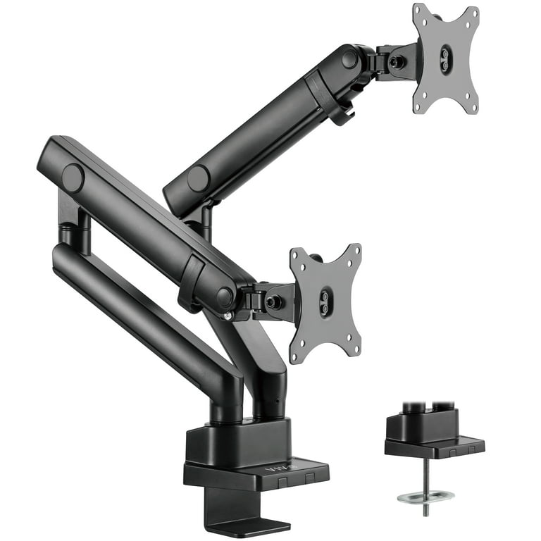 VIVO Premium Aluminum Full Motion Dual Monitor Lift Engine Arm 