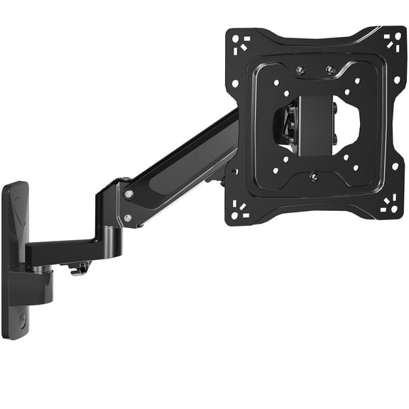 VIVO Premium Aluminum Single TV Wall Mount Adjustable Arm for Screens up to 43"