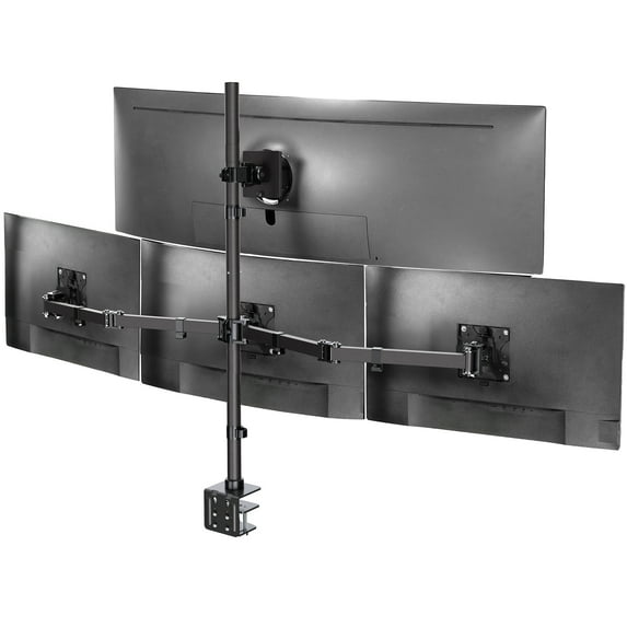 VIVO Quad Computer Monitor Desk Mount, 1 Ultrawide to 49