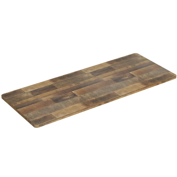 VIVO Reclaimed Wood 60 x 24 inch Universal Table Top for Sit Stand Desk Frames