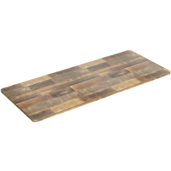 VIVO Reclaimed Wood 71 x 30 inch Universal Solid Top for Sit Stand Desk Frames