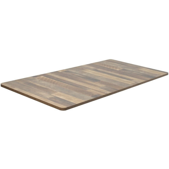 VIVO Reclaimed Wood 71 x 36 inch Universal Top for Sit to Stand Desk Frames