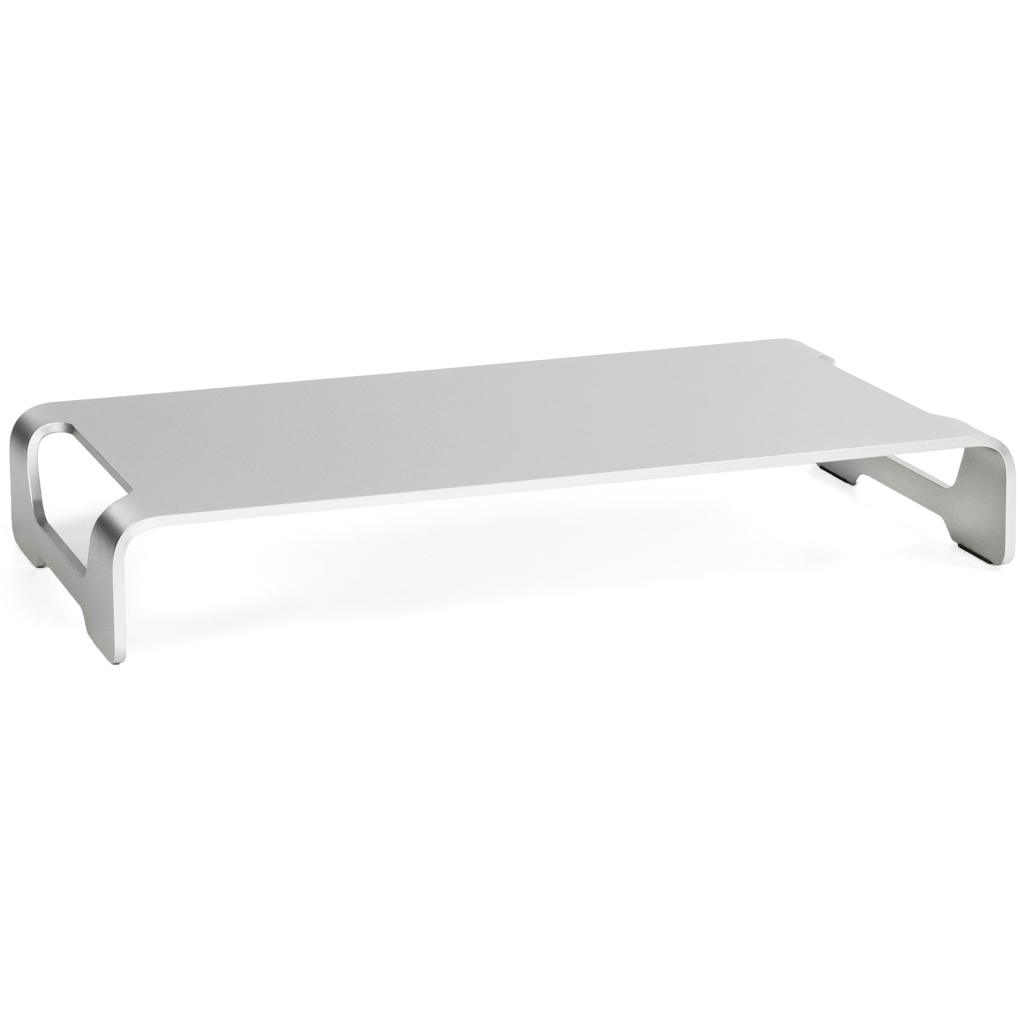VIVO Silver Aluminum 16" Ergonomic Monitor Riser Stand