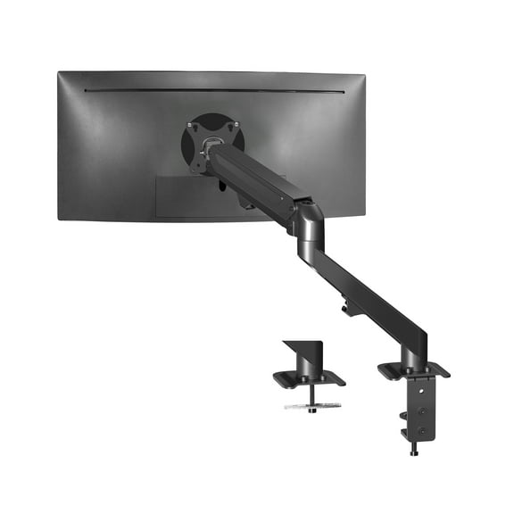 VIVO Single Monitor Counterbalance Desk Mount Stand | Fits Screens 17" to 27"