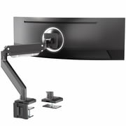 VIVO Aluminum Single Pneumatic Monitor Desk Mount, Fits Ultrawides up to 49"