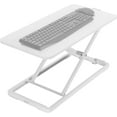VIVO Single Top 24 inch Scissors Lift Keyboard and Mouse Riser, Height