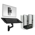 thumbnail image 1 of VIVO Sit-Stand Single Monitor Mount, Keyboard Tray, and PC Wall Mount Kit, 1 of 9