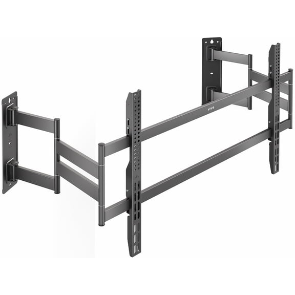 VIVO Slim Dual Arm Corner TV Wall Mount, 75"120" Screens up to 275 lbs
