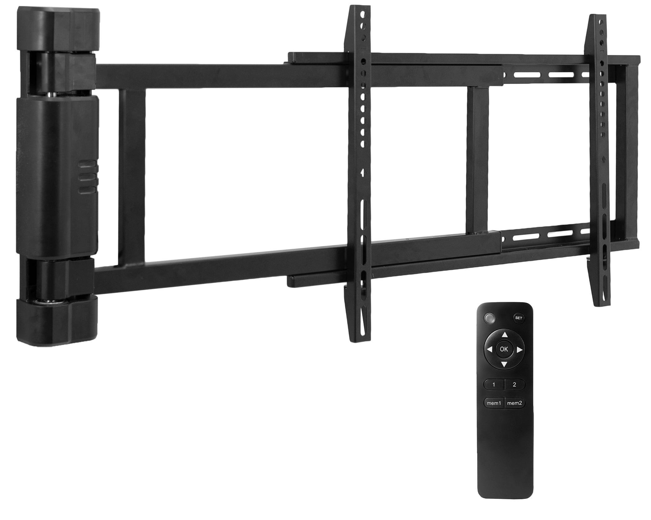 VIVO Steel Low Profile Electric Adjustable Swing 32" to 75" TV Wall Mount